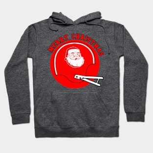 Merry Christmas Santa Helmet Hoodie